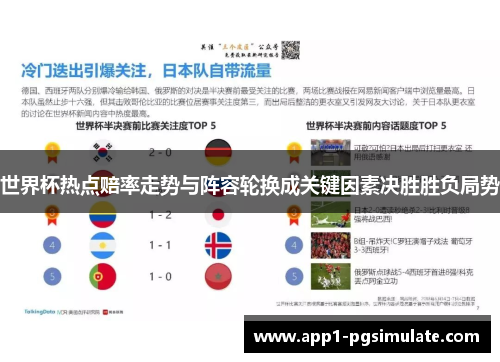 世界杯热点赔率走势与阵容轮换成关键因素决胜胜负局势