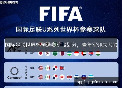 国际足联世界杯预选赛阶段划分，青年军迎来考验